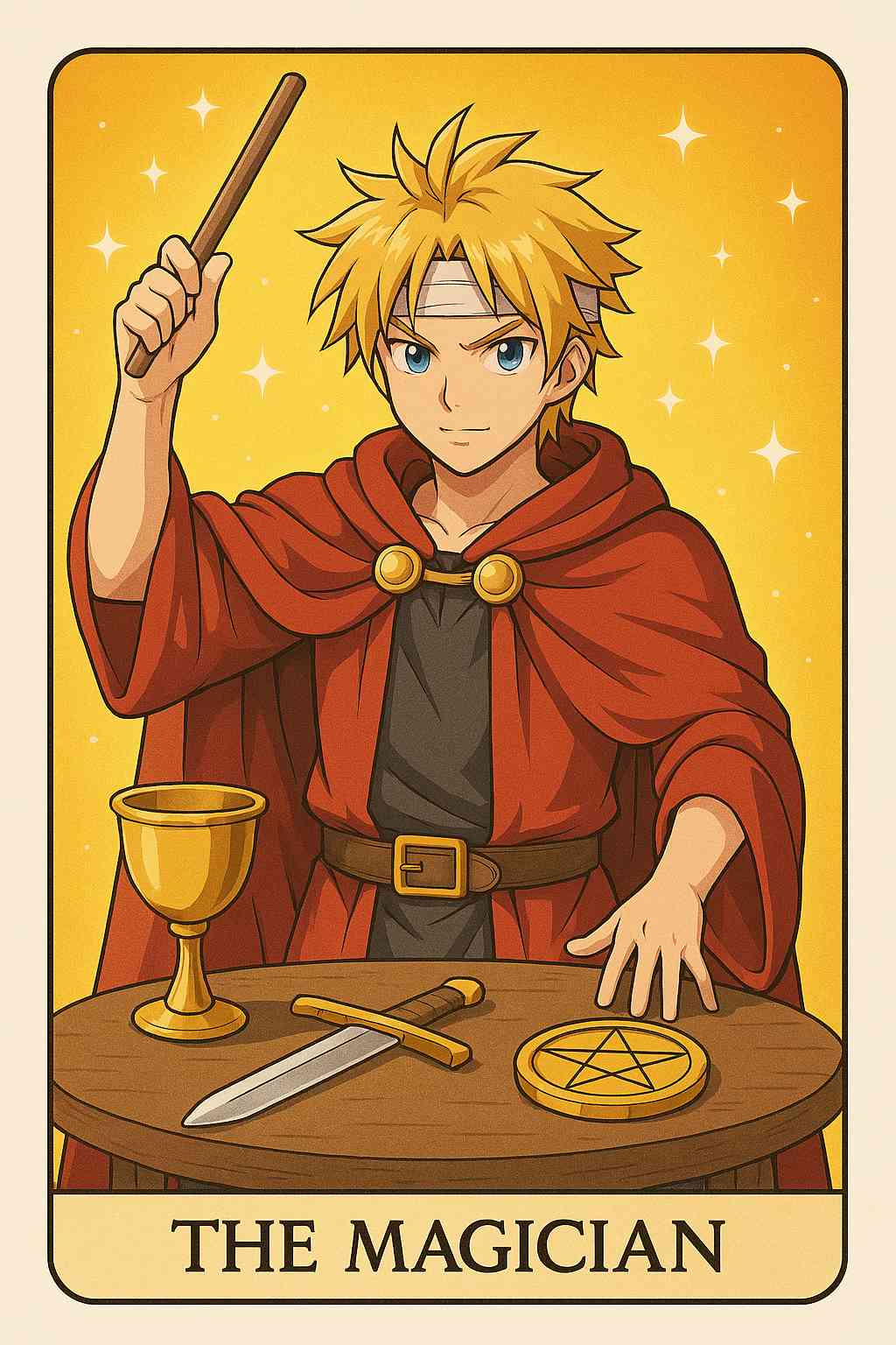 The Magician tarot card