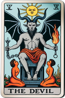 The Devil tarot card