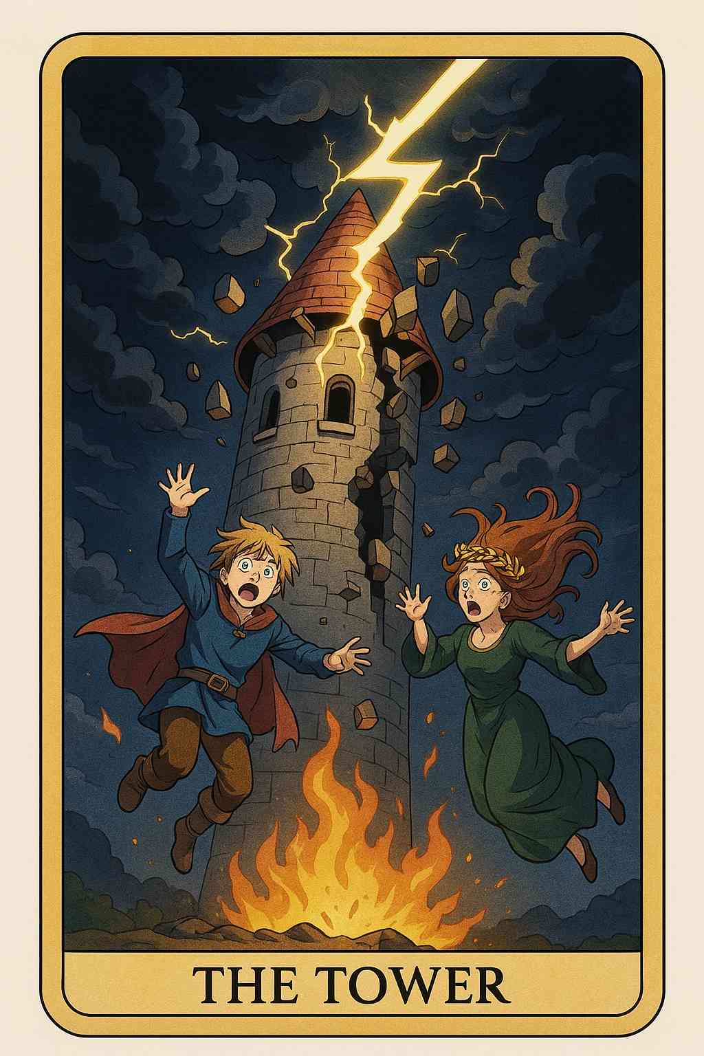 The Tower tarot card