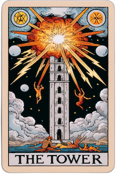 The Tower tarot card