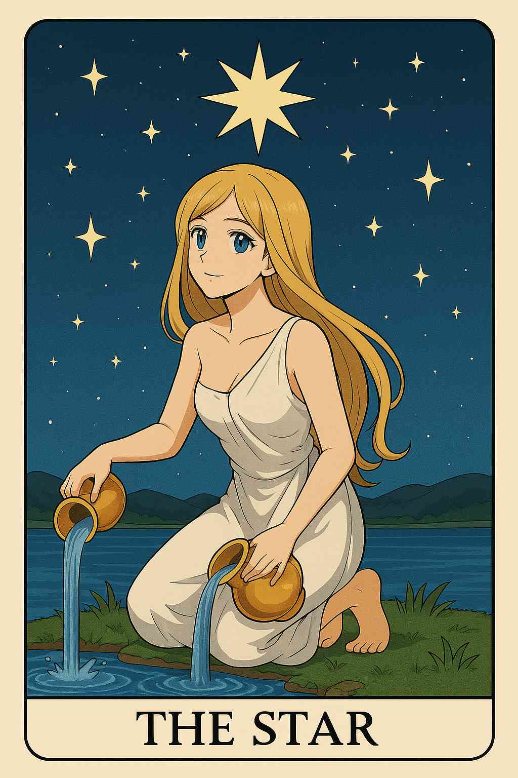 The Star tarot card