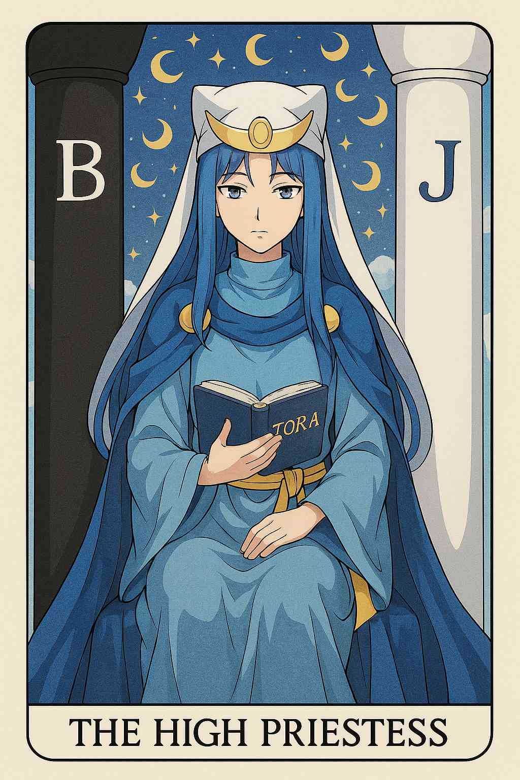 The High Priestess tarot card