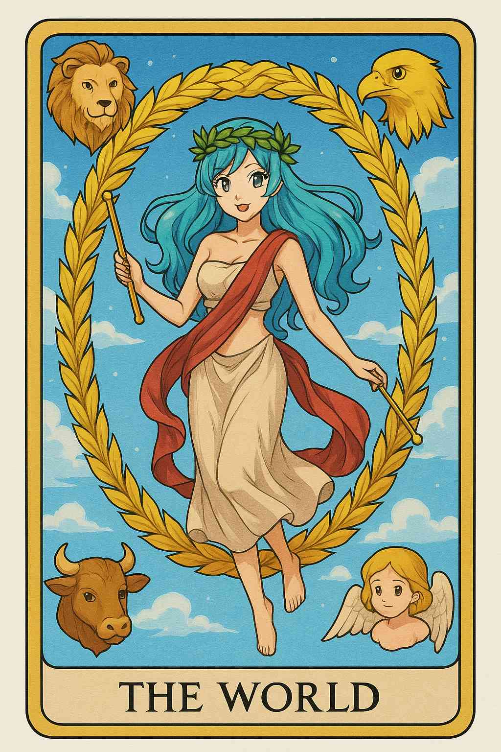 The World tarot card