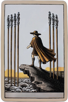 Seven of Wands tarot card