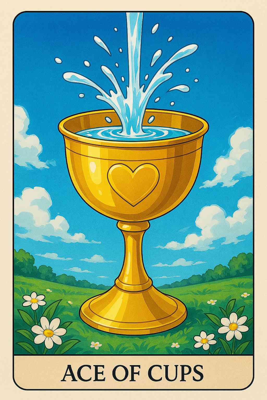 Ace of Cups tarot card