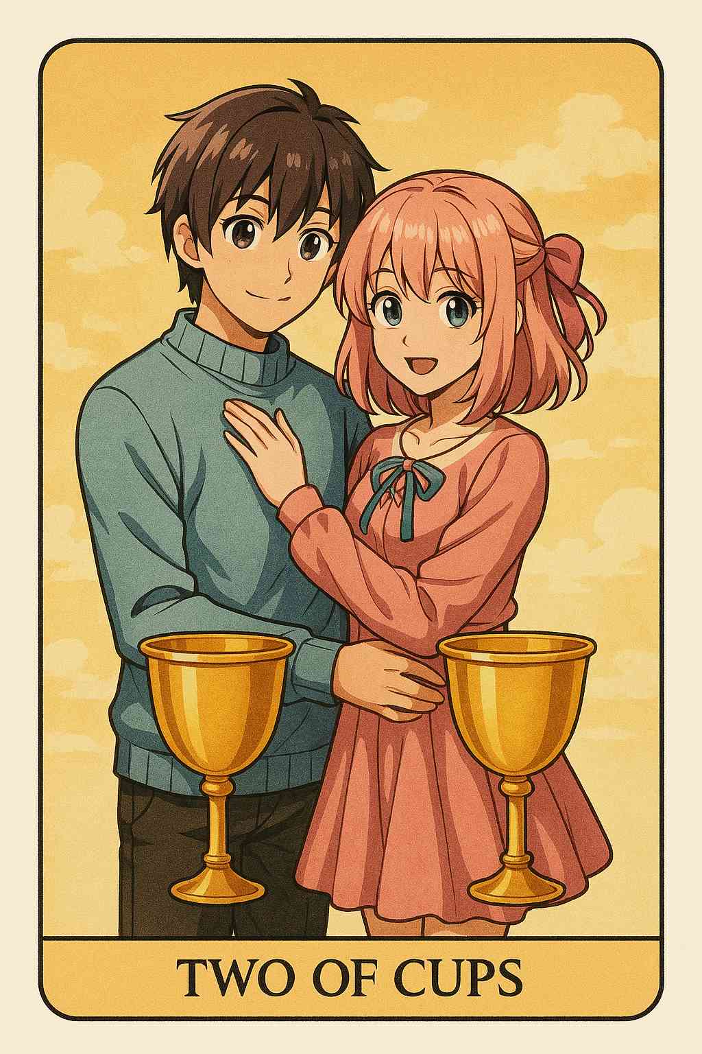 Two of Cups tarot card