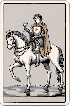 Knight of Cups tarot card