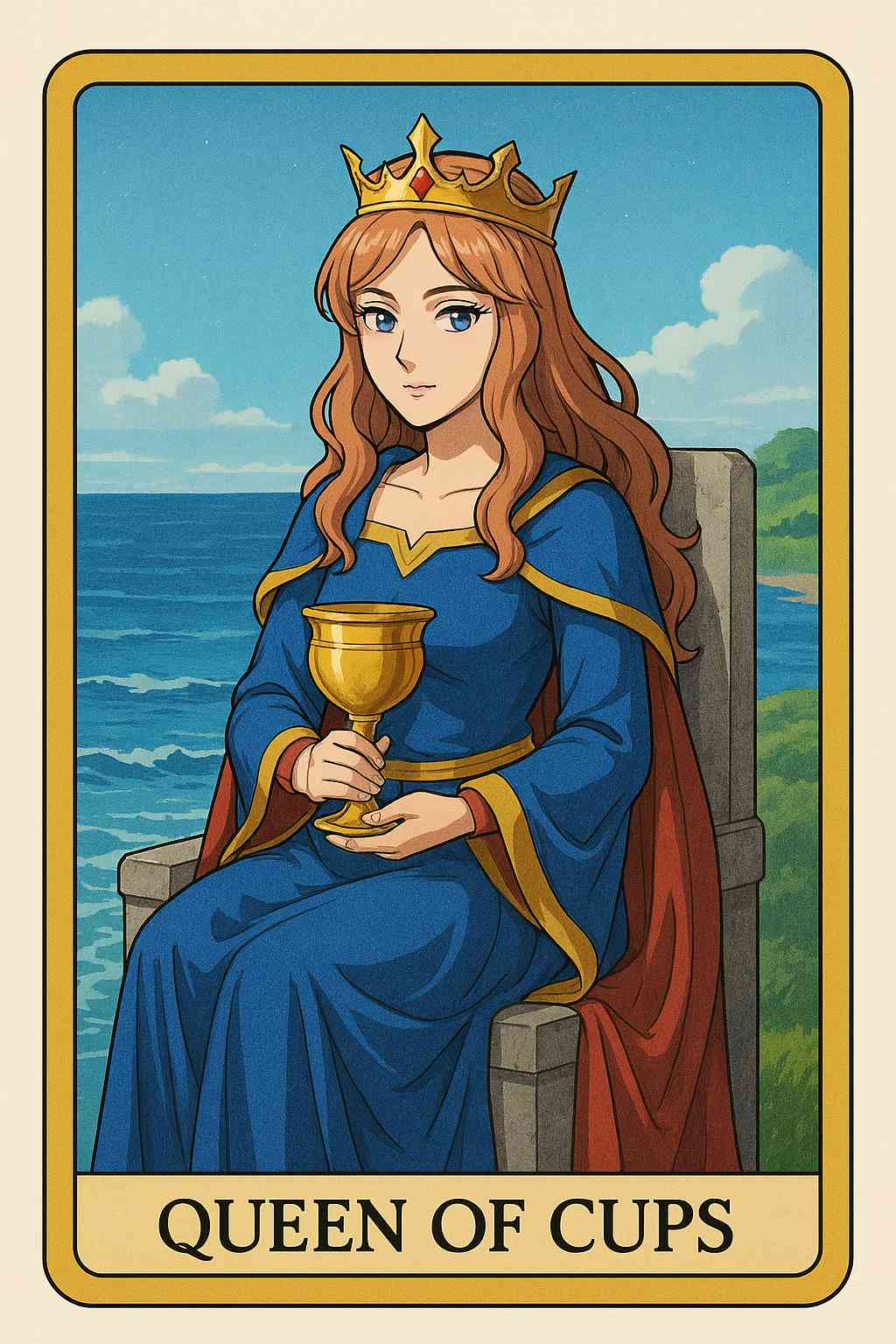 Queen of Cups tarot card