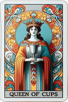 Queen of Cups tarot card