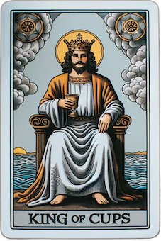 King of Cups tarot card