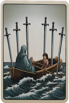 Six of Swords tarot card