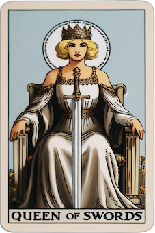 Queen of Swords tarot card