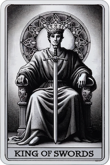 King of Swords tarot card