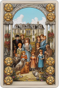 Ten of Pentacles  tarot card